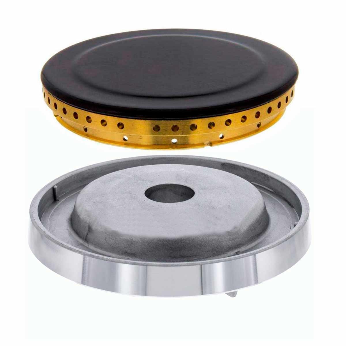 Conjunto Tapeta + Aro y Quemador Cocinas TEKA Grande 92 mm
