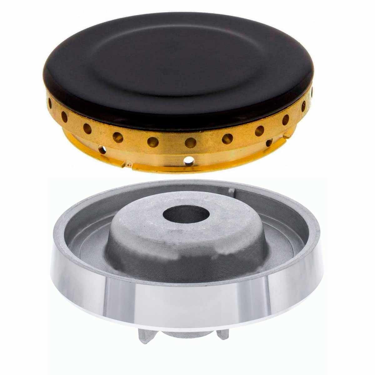 Conjunto Tapeta + Aro y Quemador Cocinas TEKA Mediano 62 mm