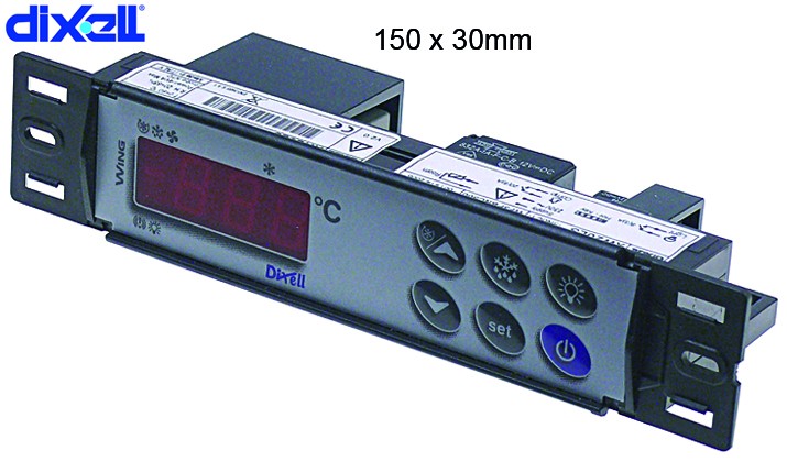 Controlador electrónico DIXELL XW20LS-5N0C1 medida de montaje 150x30mm