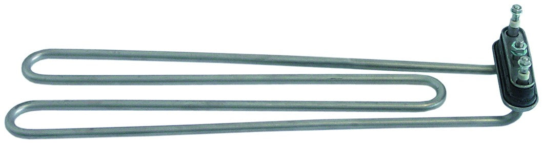 Resistencia lavavajillas 2800W 230V espirales 1 brida 70x18mm L 370mm An 102mm H 27mm Resistencia de inmersión