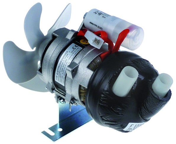 Bomba lavavajillas FIR tipo 42402300 120W 230V 50/60Hz entrada ø 22mm salida ø 22mm L 240mm
