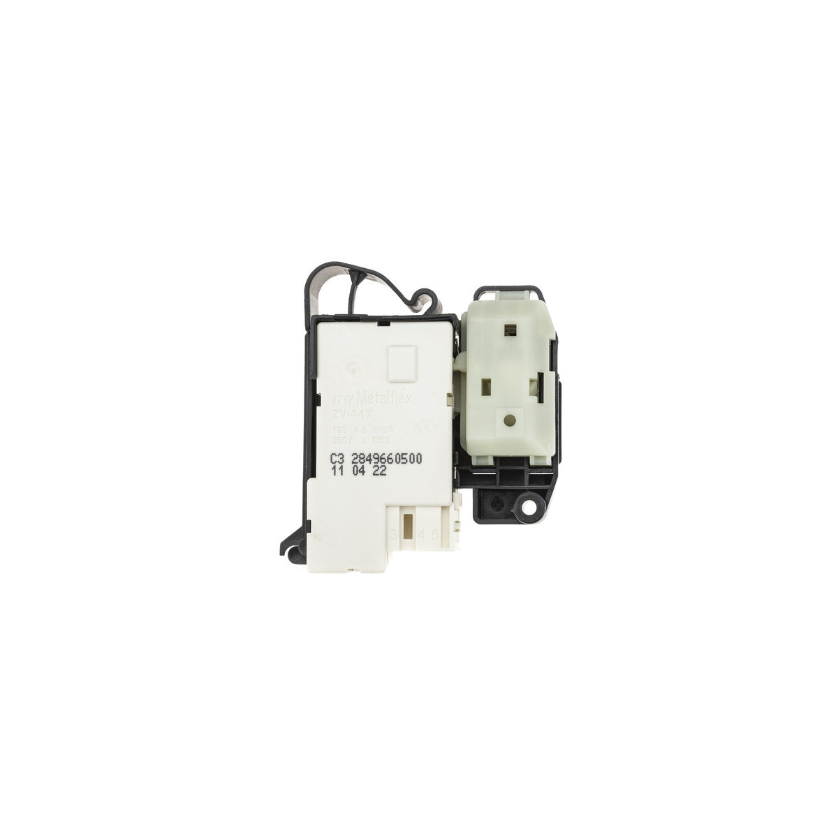 Microretardo puerta lavadora | compatible con BEKO | Calidad OEM | Codigo fabricante 2849660500 | Para modelos WMP11744XW HTV7732XA WTV9