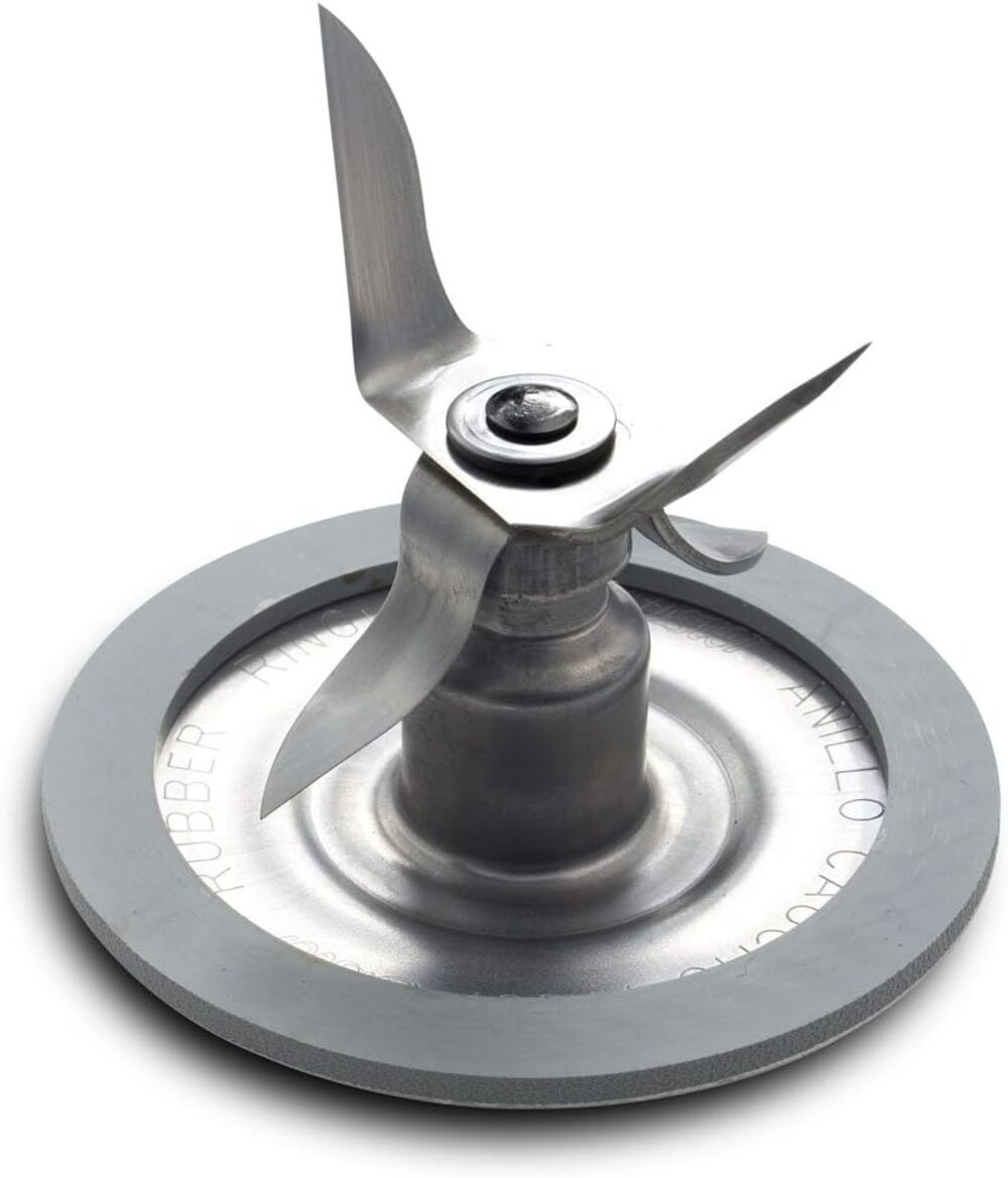 Cuchilla de 4 Puntas con Anillo de Sellado Compatible Para Picadora de Hielo OSTER 004961-050-000