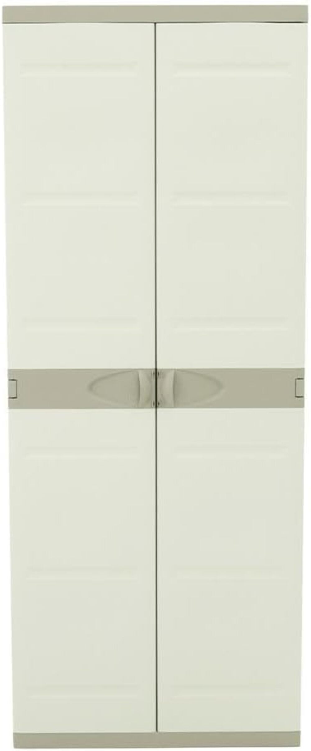 Armario Escobero 70 cm Titanium – Mueble Auxiliar Alto 176x70x40,5cm – Multiusos para Limpieza