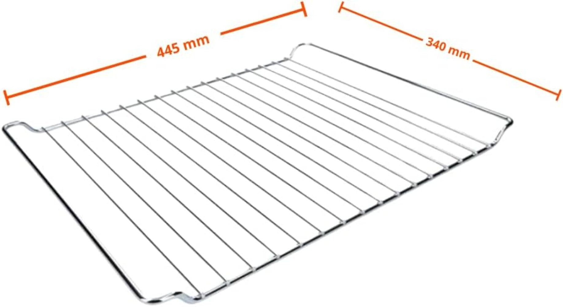 Parrilla Horno Whirlpool 445x340mm 481245819334 - Compatible con Horno WhirlPool, Ignis, Algor, Bauknecht | Fácil Limpieza, Ace