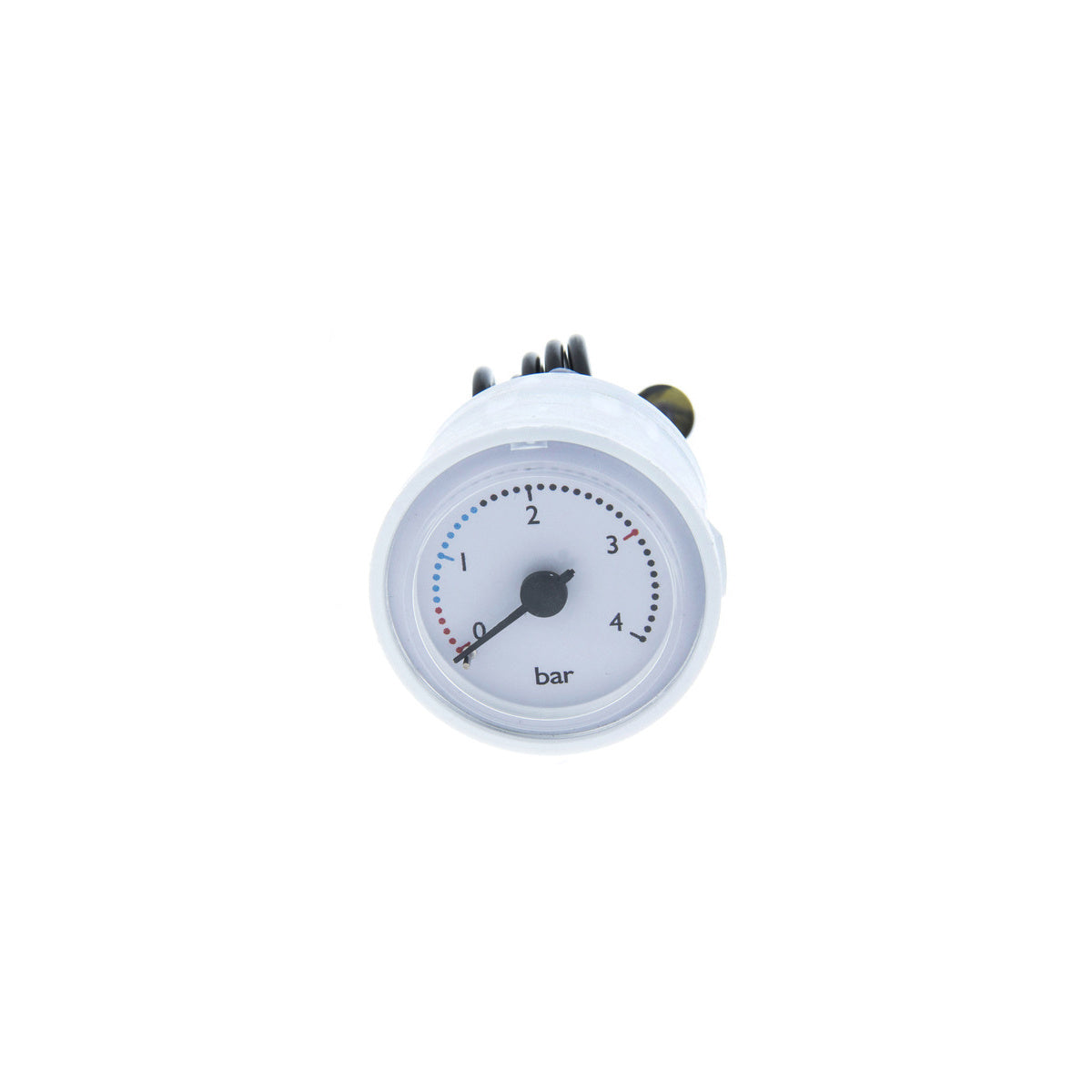 Manómetro caldera en color blanco | compatible con ARISTON | Calidad Original | Codigo fabricante 65100695 | Para modelos MICROGENUS MF
