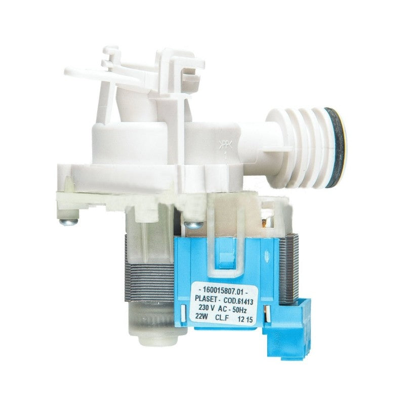 Bomba de Desagüe para Lavavajillas Indesit, Ariston, Hotpoint y Teka | Recambio Compatible C00143739 y 090537 | Motor de Drenaj