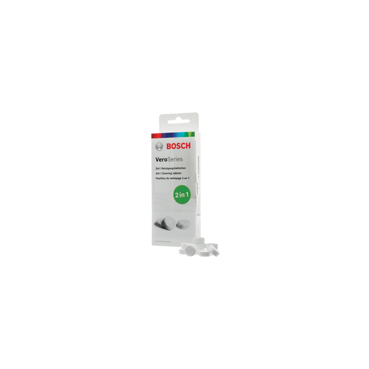 Pastillas de limpieza cafeteras | compatible con BOSCH | Calidad Original | Codigo fabricante | Para modelos EQ SERIES TCZ8001A