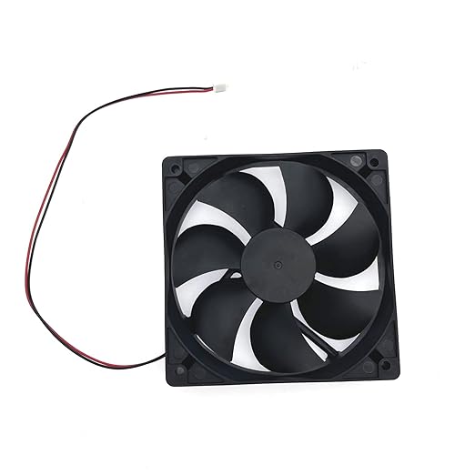 Ventilador axial universal para cassette de chimenea | 120x120x38 mm