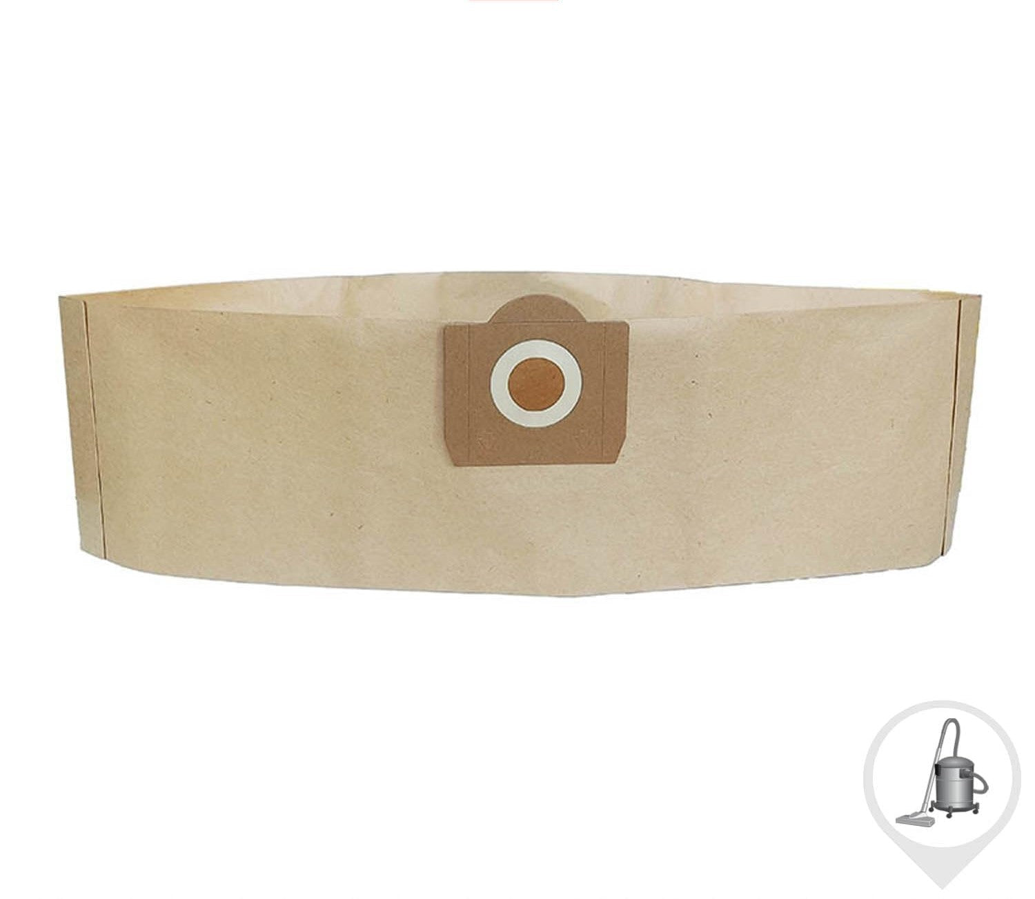 Pack de 4 Bolsas de Papel Compatibles con Aspiradoras Rowenta, Bully, Collecto, Kärcher WD3