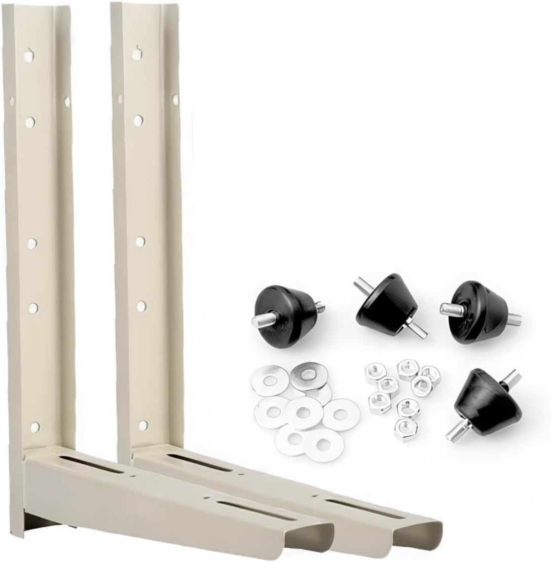 Juego de Soporte Exterior para Unidad de Aire Acondicionado 450x450x55x1,5 mm