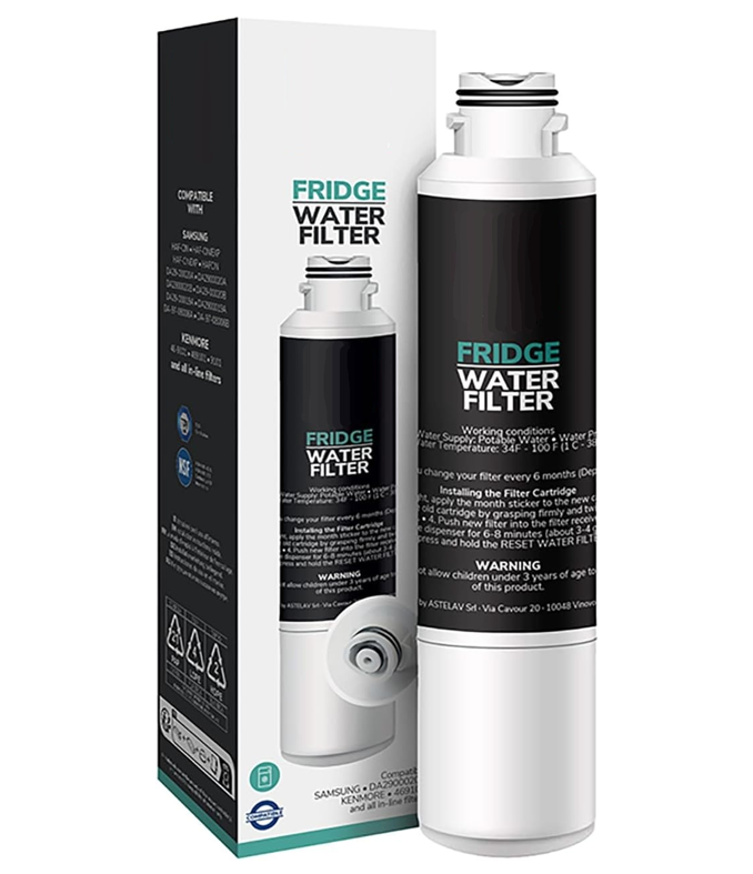 Filtro de agua para frigorífico compatible con Samsung, Kenmore. DA2900020B, DA2900020A, DA2900019A