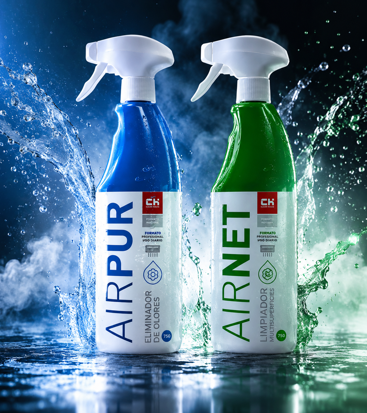Kit Airnet + Airpur Limpiador y Elimina Olores Aire Acondicionado