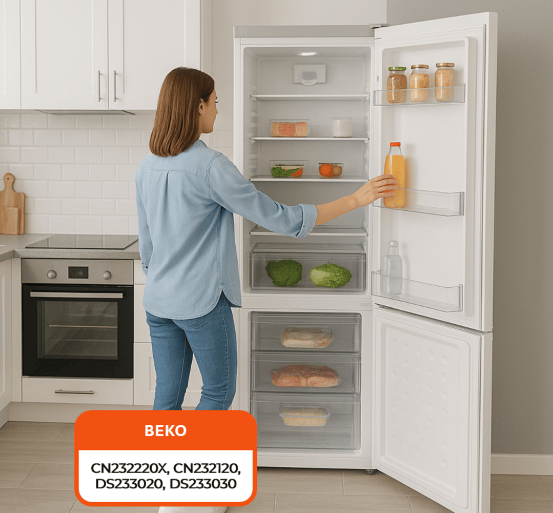 Recamania Botellero Frigorífico Compatible con Beko 4397291300