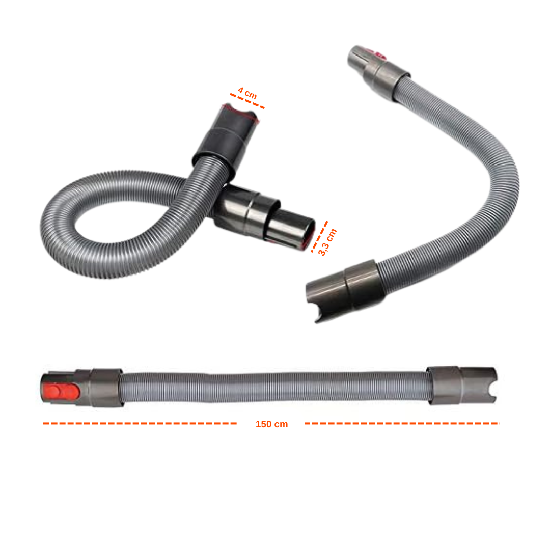 Accesorios Adaptables con Dyson V7 V8 V10 V10 V11 5 cepillos yTubo Flexible