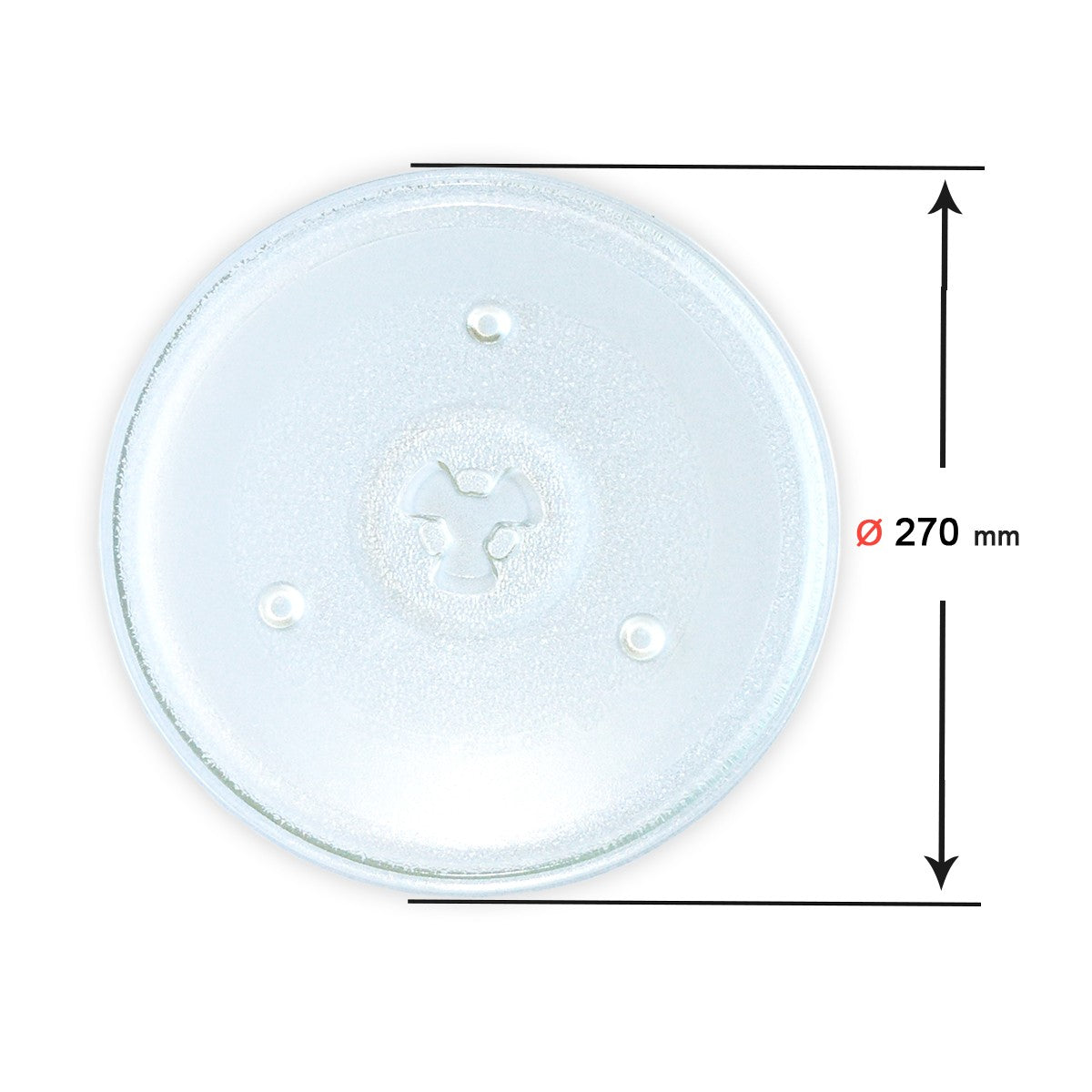 Plato Microondas Ø 270mm Universal