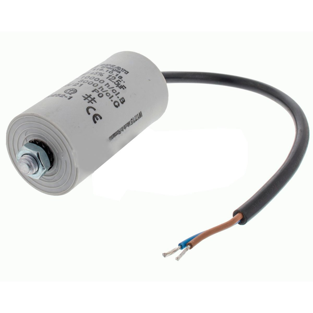 Condensador Trabajo Permanente Lavadora Universal 12,5MF 450V