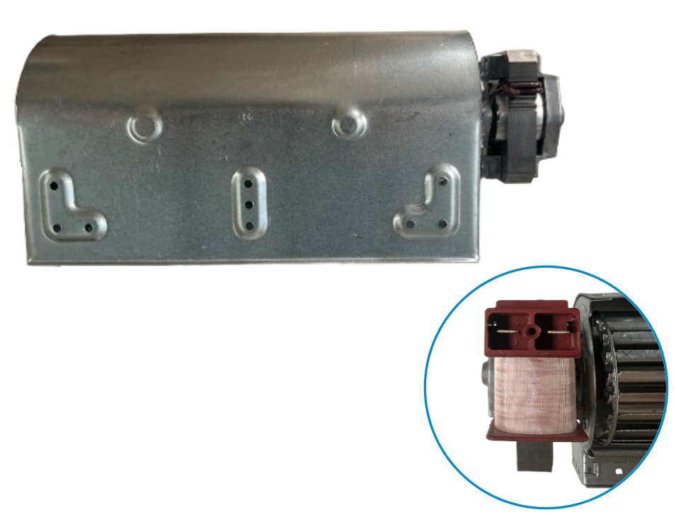 Ventilador Tangencial Motor Izquierda TG6 180 mm 338042