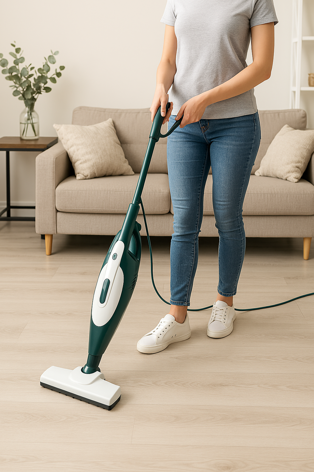 Cable de alimentación para Vorwerk Kobold 135/136 Longitud 7 metros