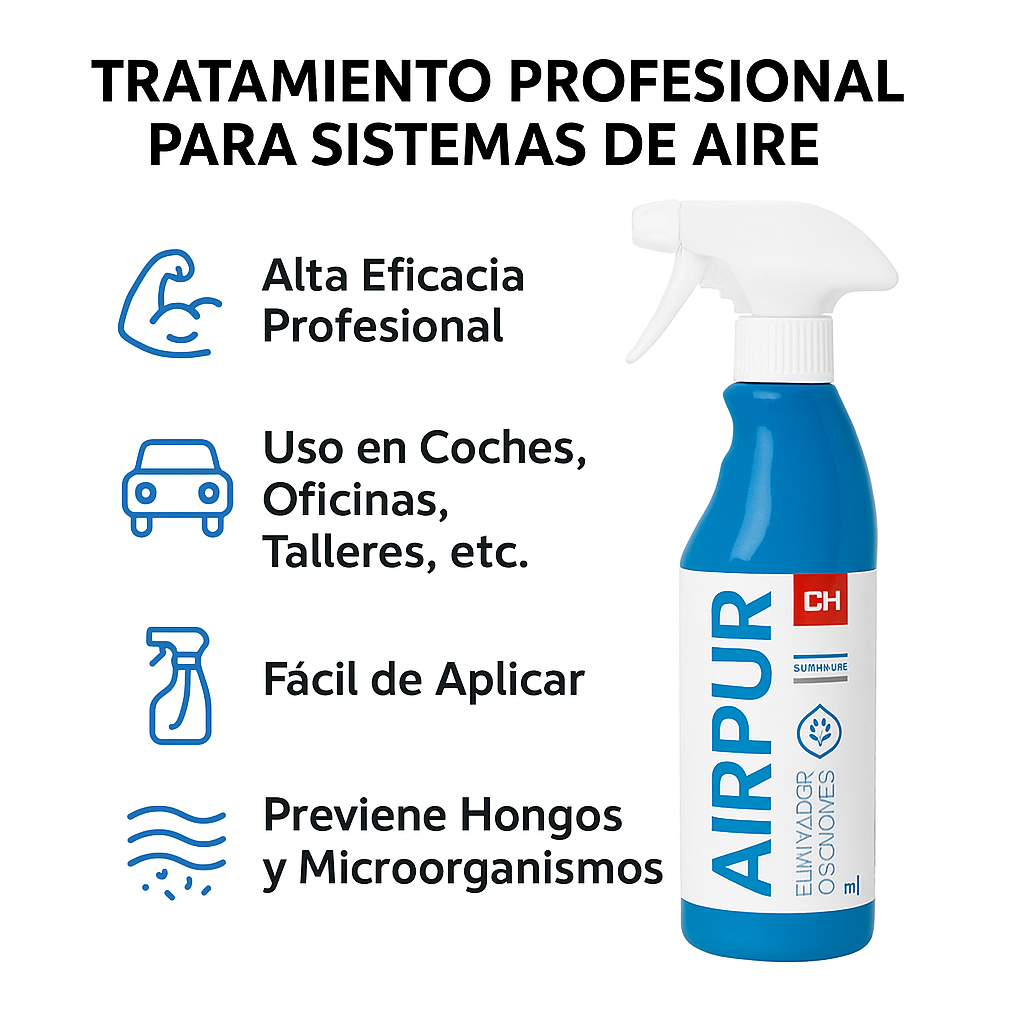 AIRPUR Eliminador Olores Aire Acondicionado
