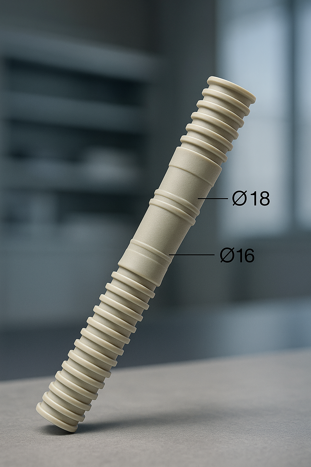 Tubo Corrugado Drenaje de Condensados Ø16 mm