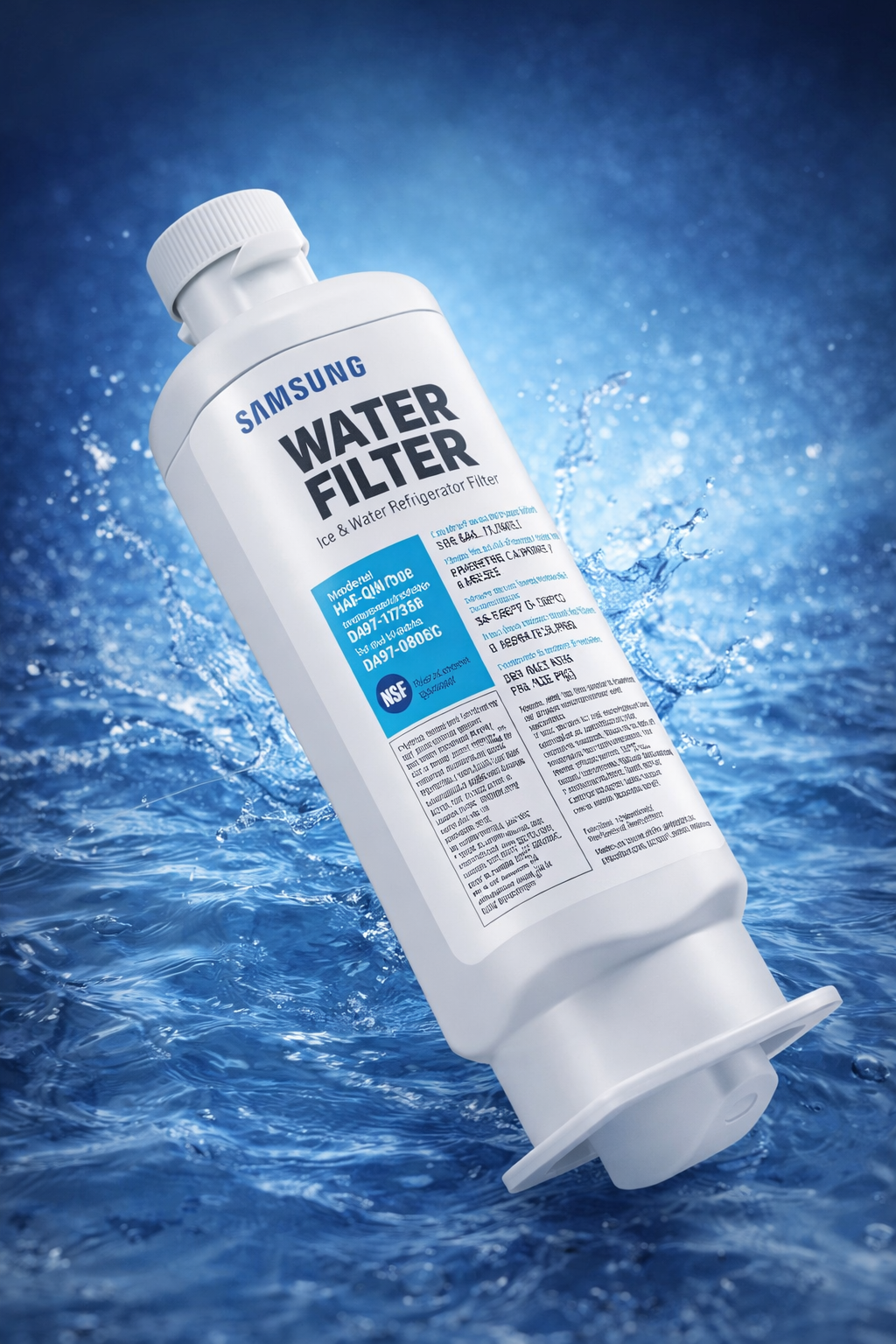 Filtro de Agua para Frigorífico Compatible con Samsung French Door – DA97-17376B – Original