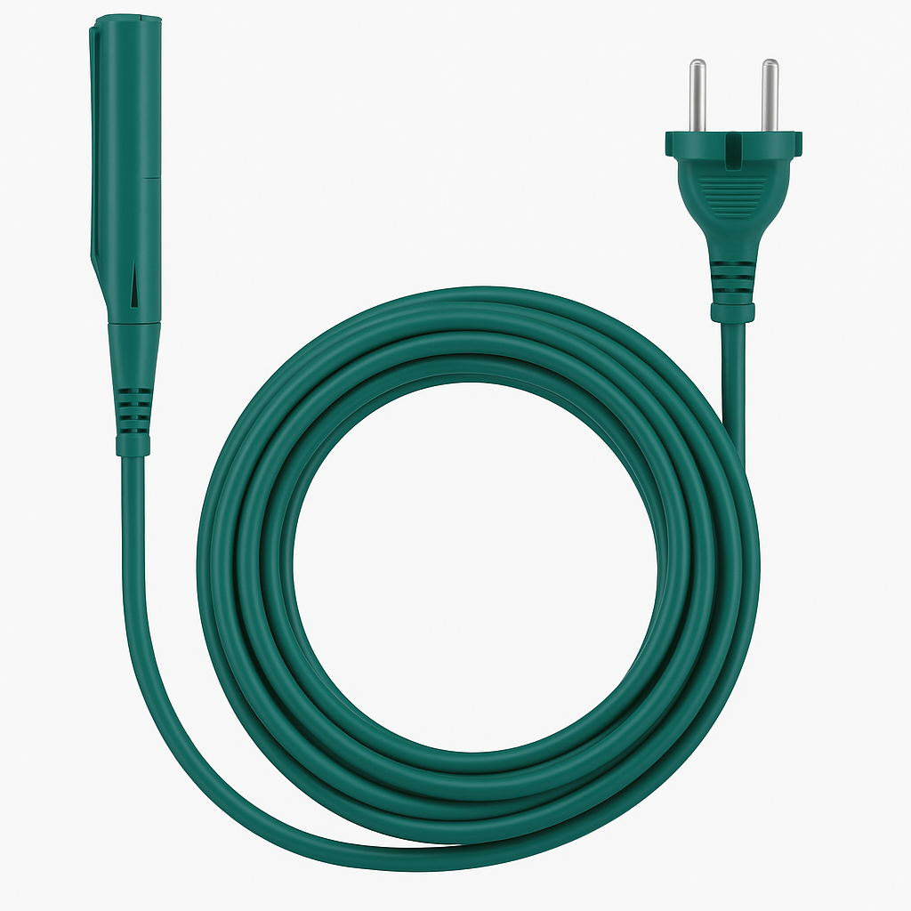 Cable para aspiradora de 10m compatible con Vorwerk Kobold VK140 y VK150