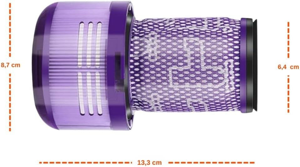 3 Filtros HEPA Compatibles Con Aspiradora Dyson V12