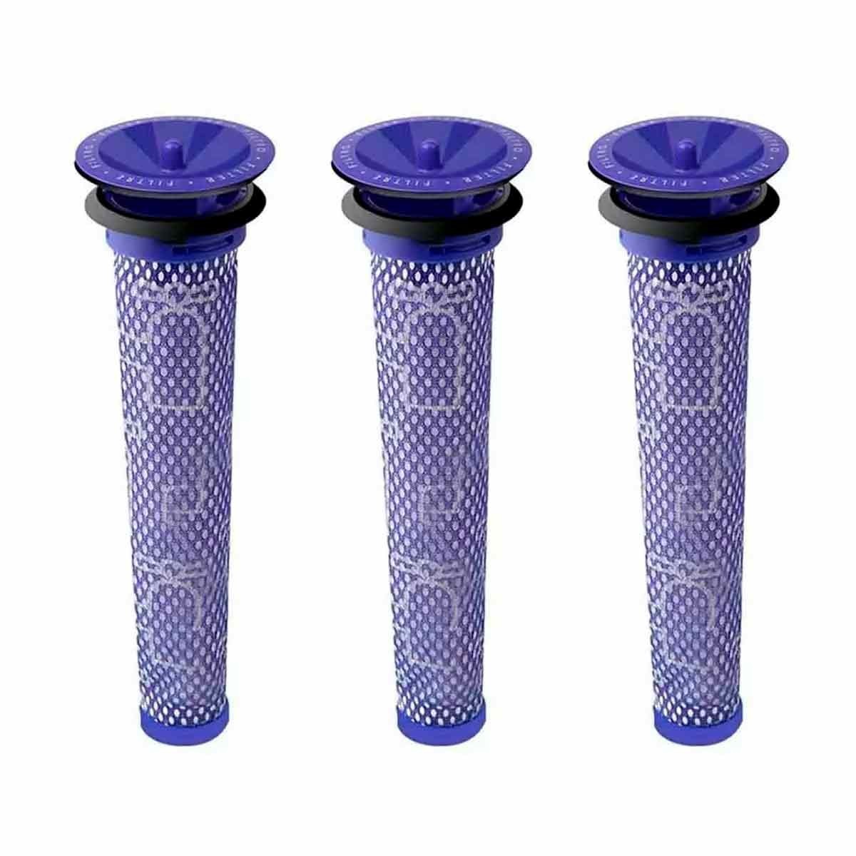 Filtro Aspiradora Dyson V6 V7 V8 Pre Motor Lavable (Pack 3)