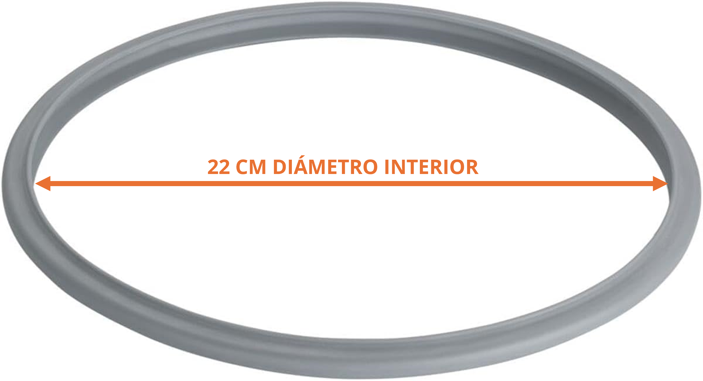 Goma olla super-rápida diámetro 22 cm Magefesa Practika Plus
