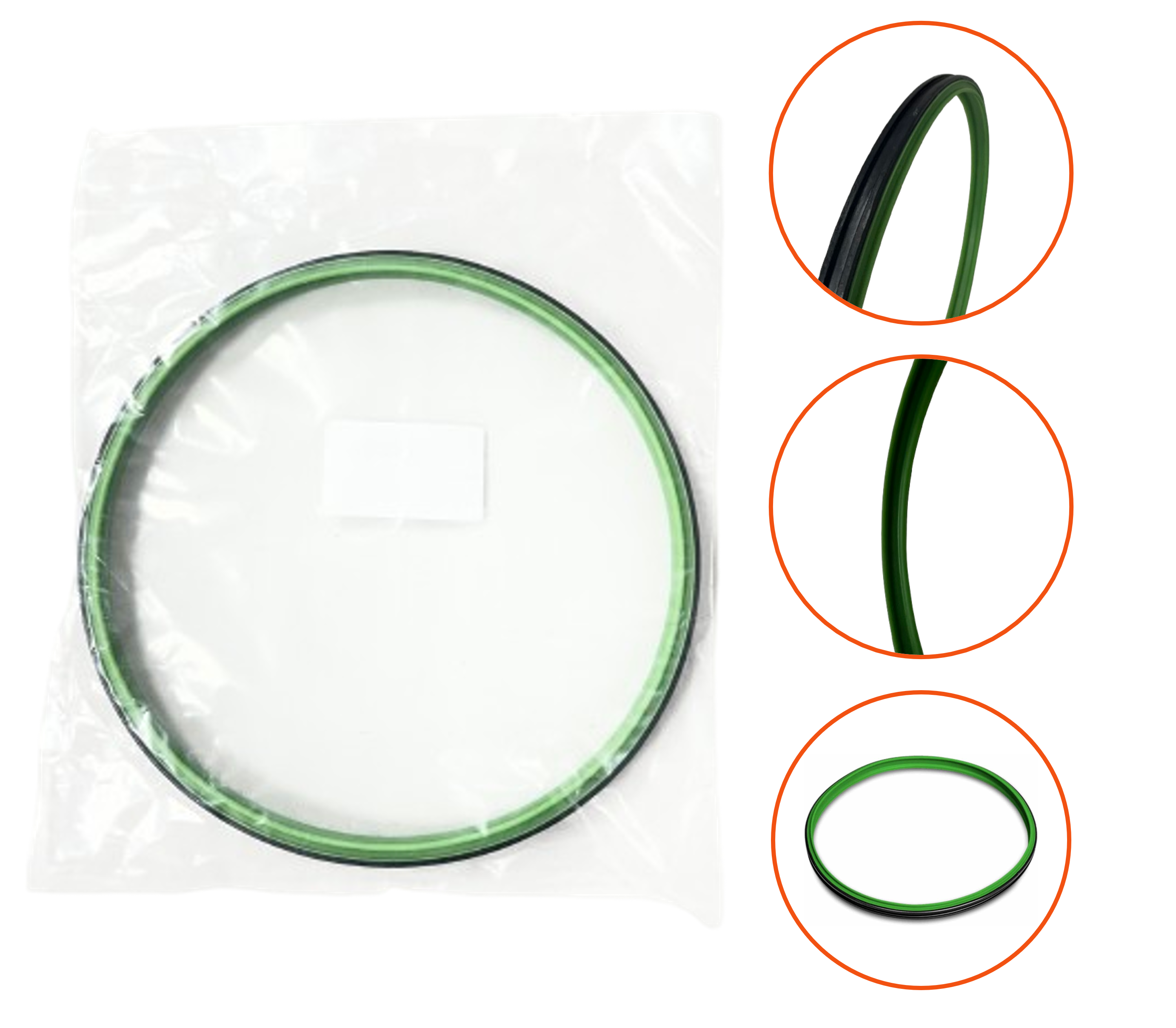 Junta Tapa THERMOMIX TM31 (Verde)