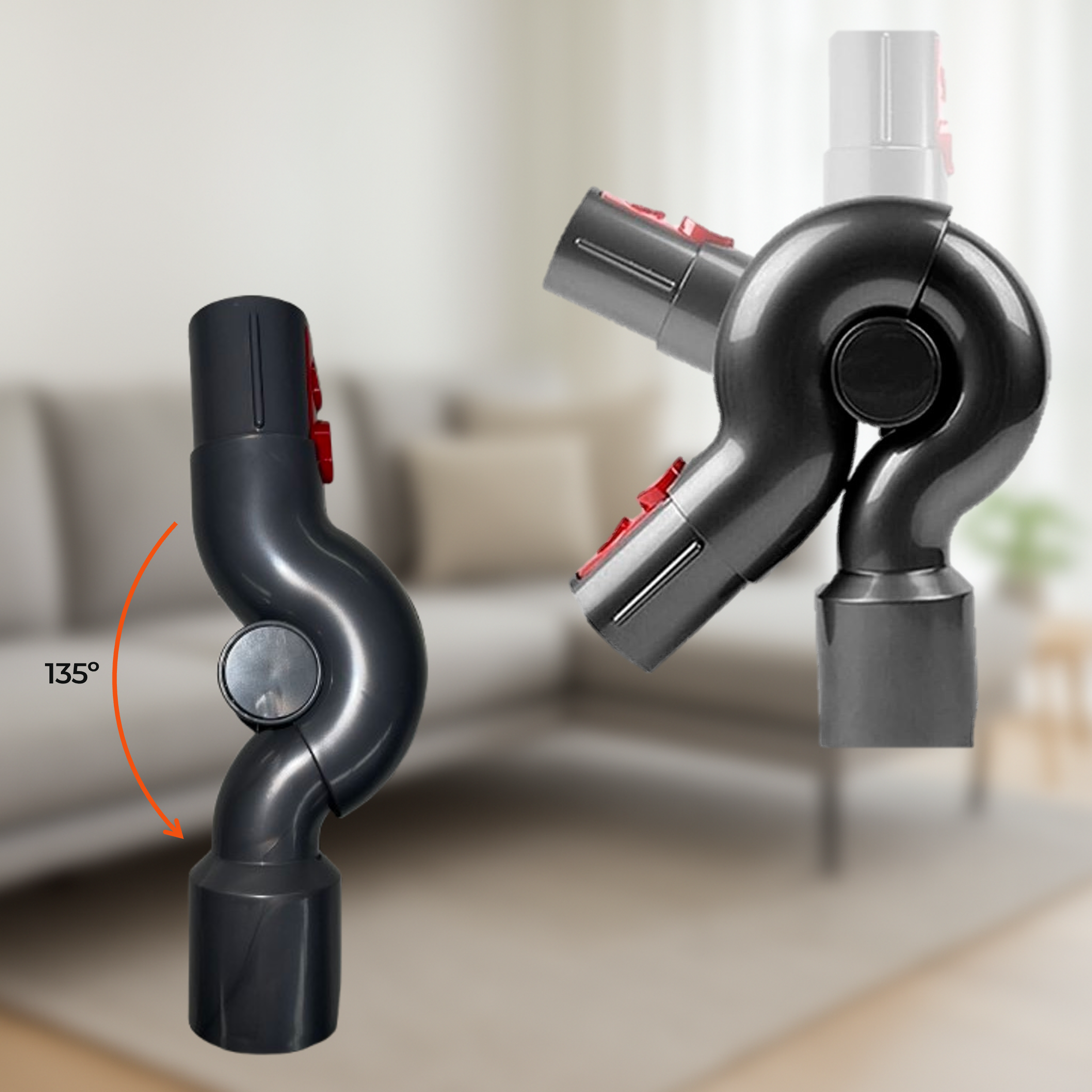 Adaptador Superficie Alto Aspirador Dyson V7 V8 V10 V11 V15