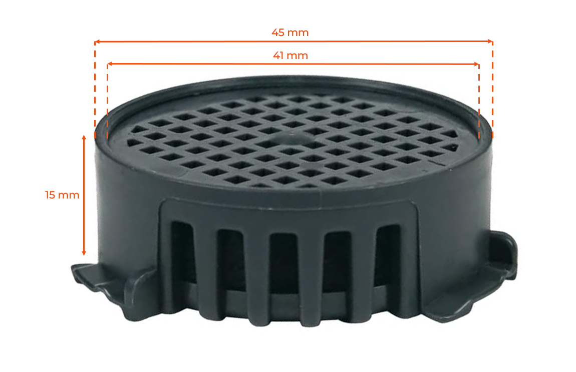 Kit de 2 filtros de carbón activo para frigoríficos y congeladores, compatible con Liebherr: 9096342