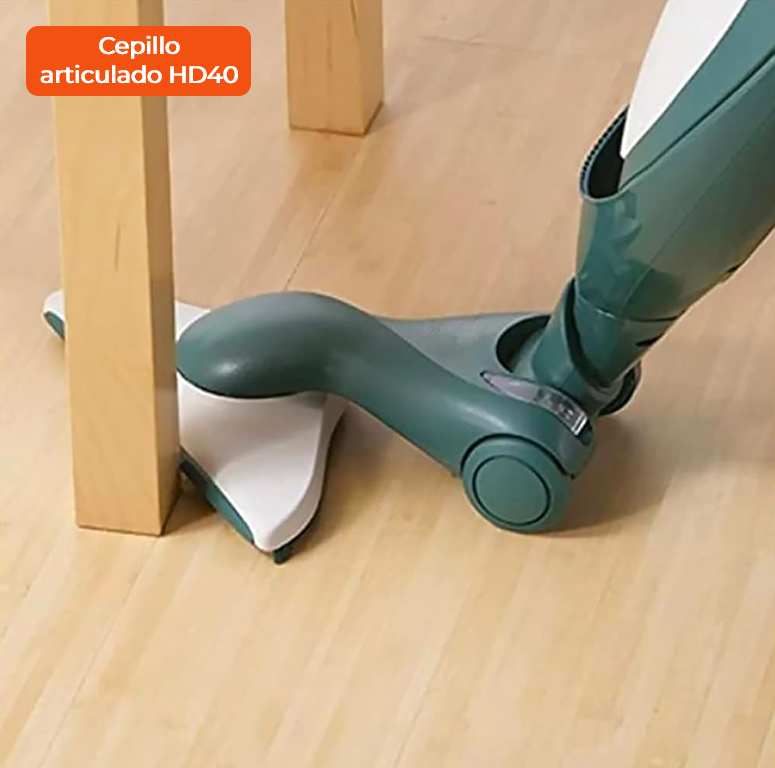 Cepillo articulado HD40 compatible con Kobold VK130 VK131 VK135 VK136 VK140 VK150. Con ruedas suaves