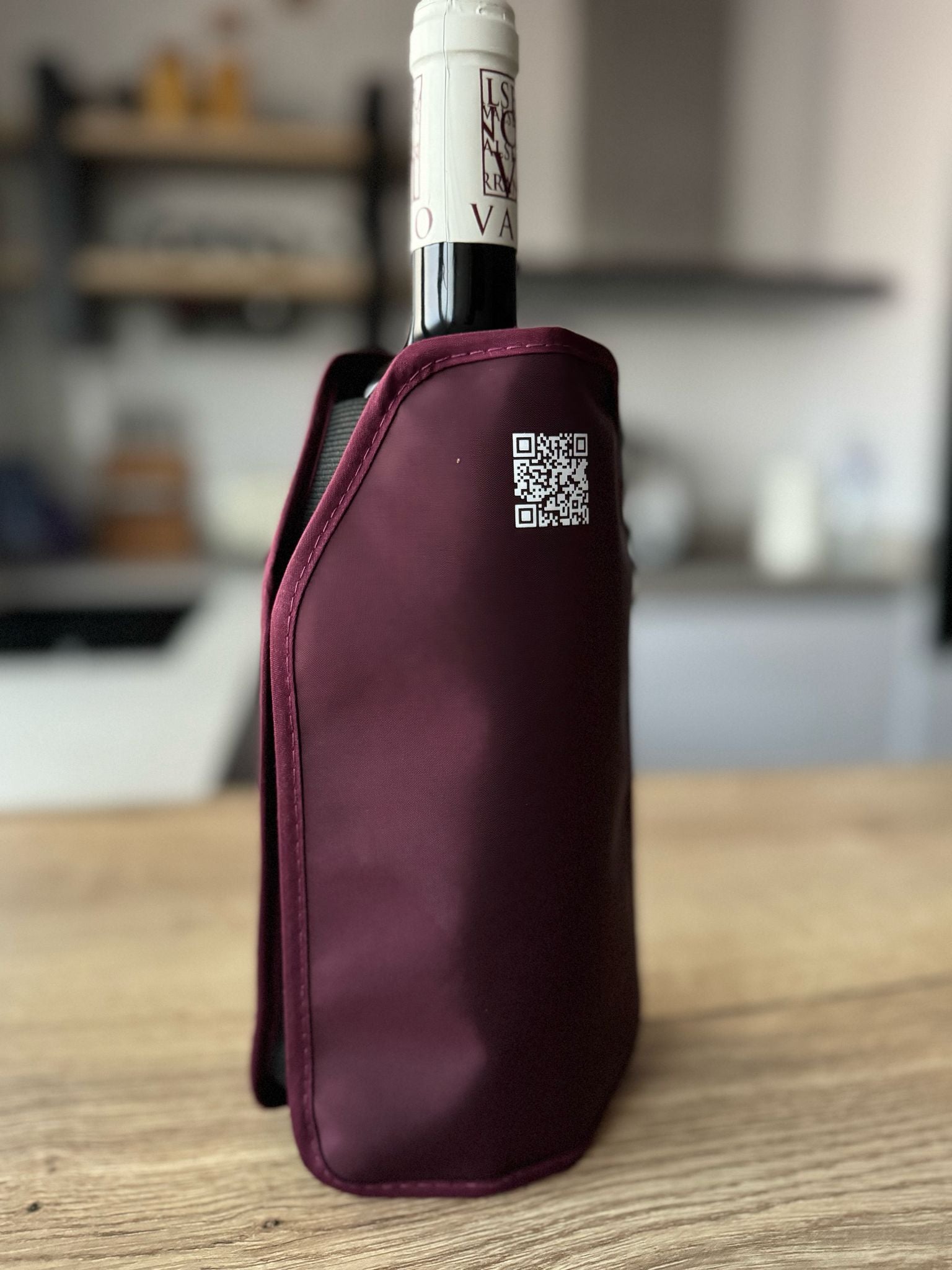 Funda térmica para conservar vinos y cava