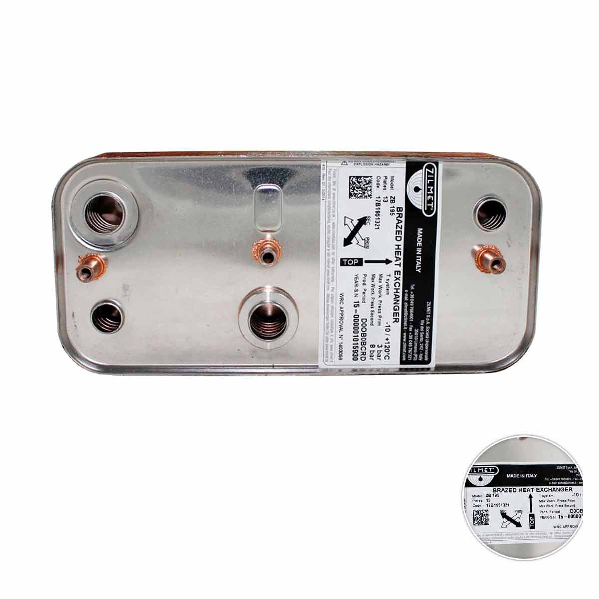 Intercambiador Caldera FAGOR FE24E FE26E (13 Placas)