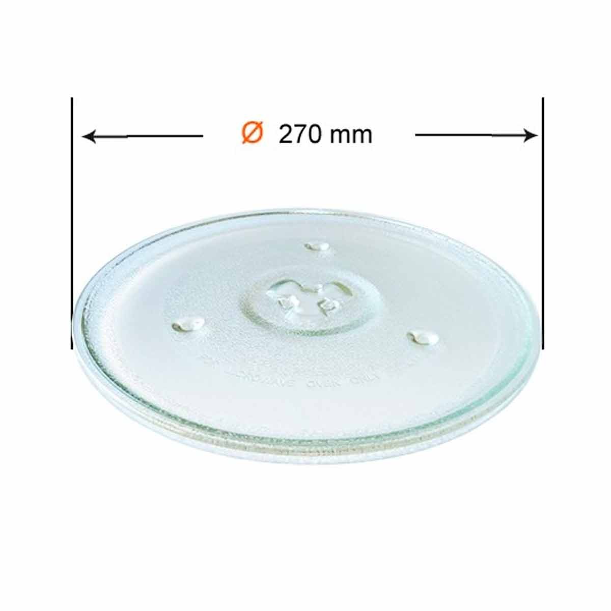 Plato Microondas Ø 270mm Universal