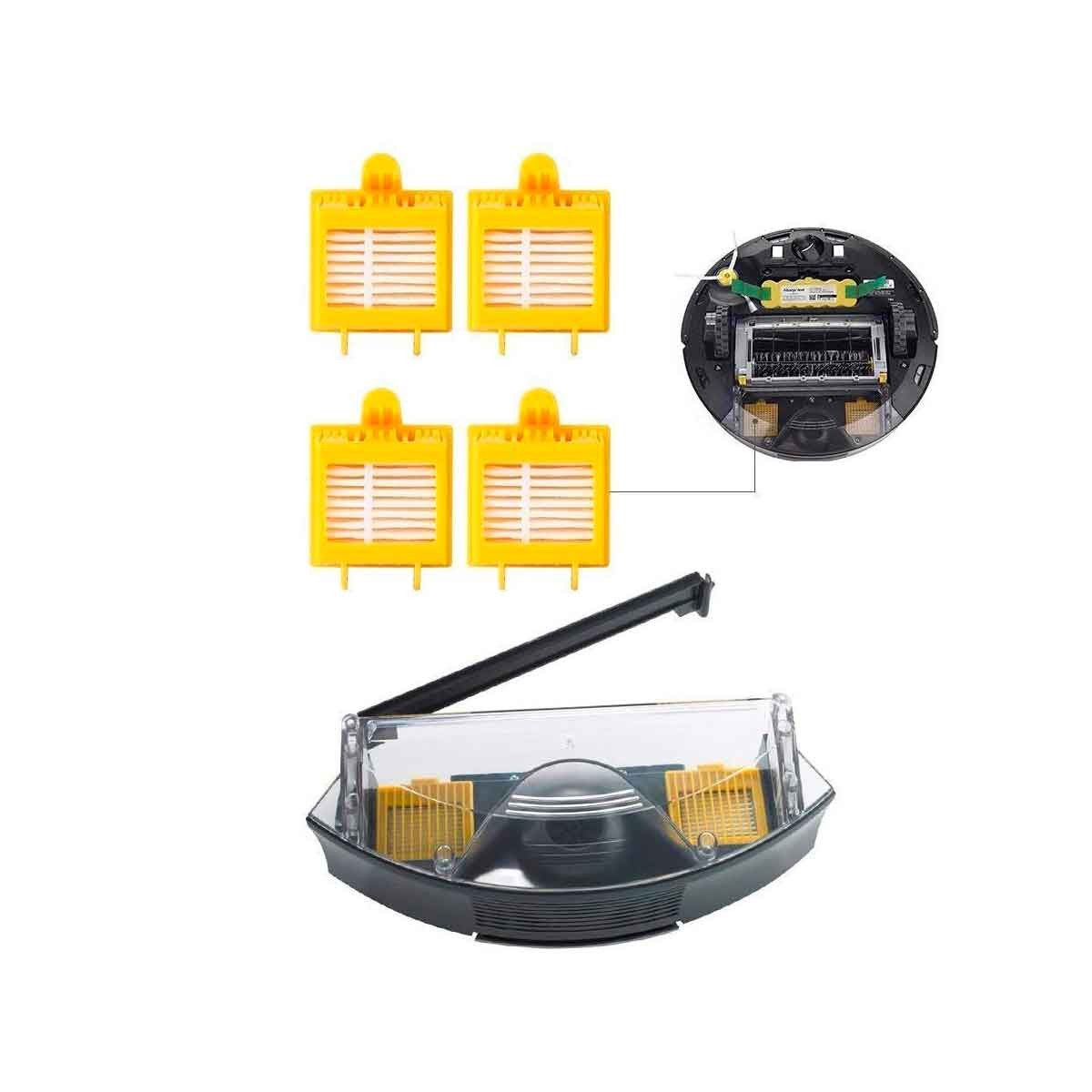Pack Recambios ROOMBA SERIE 700 Filtros Cepillos Rodillos