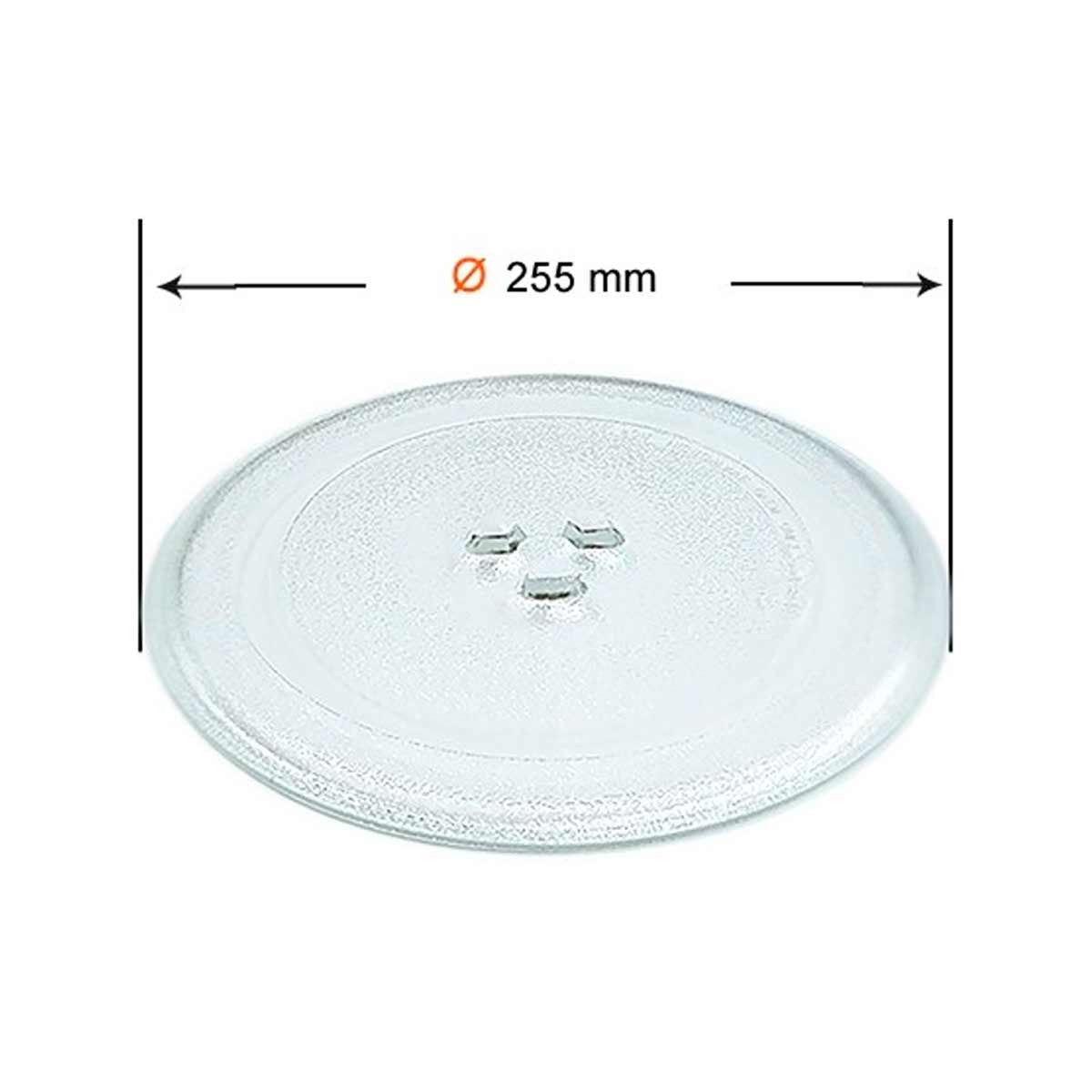 Plato Microondas Ø 255mm Universal