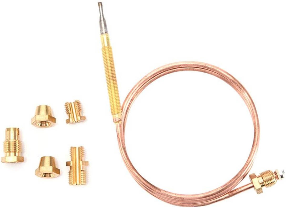 Conjunto Termopar Gas Universal 1500mm (5 Accesorios)