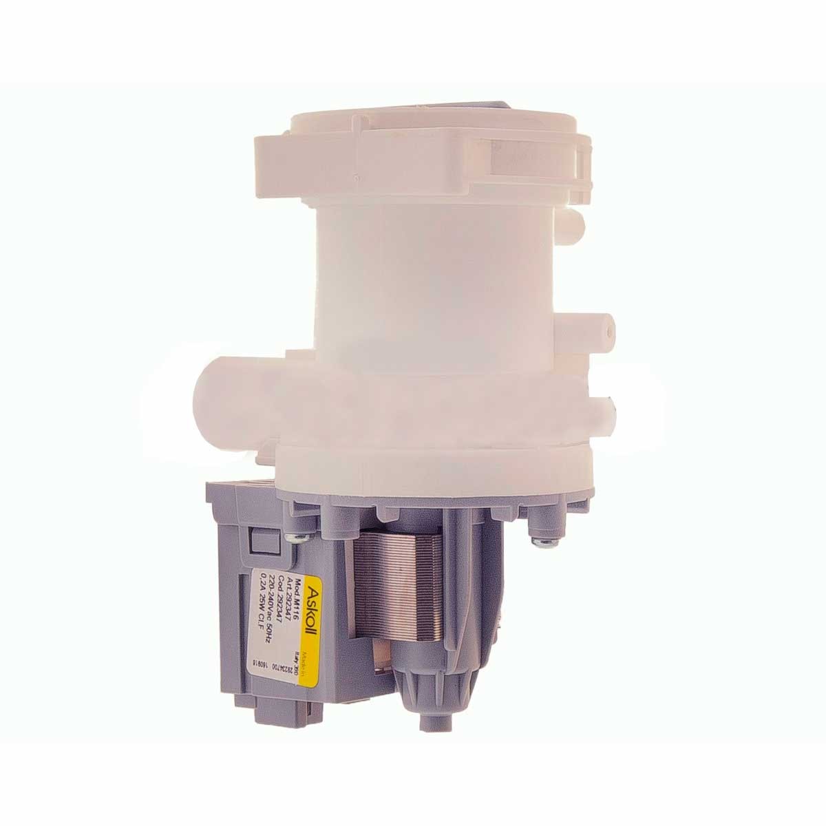 Bomba Desagüe Lavadora ASKOLL M116 Bosch 00141326 (30W)
