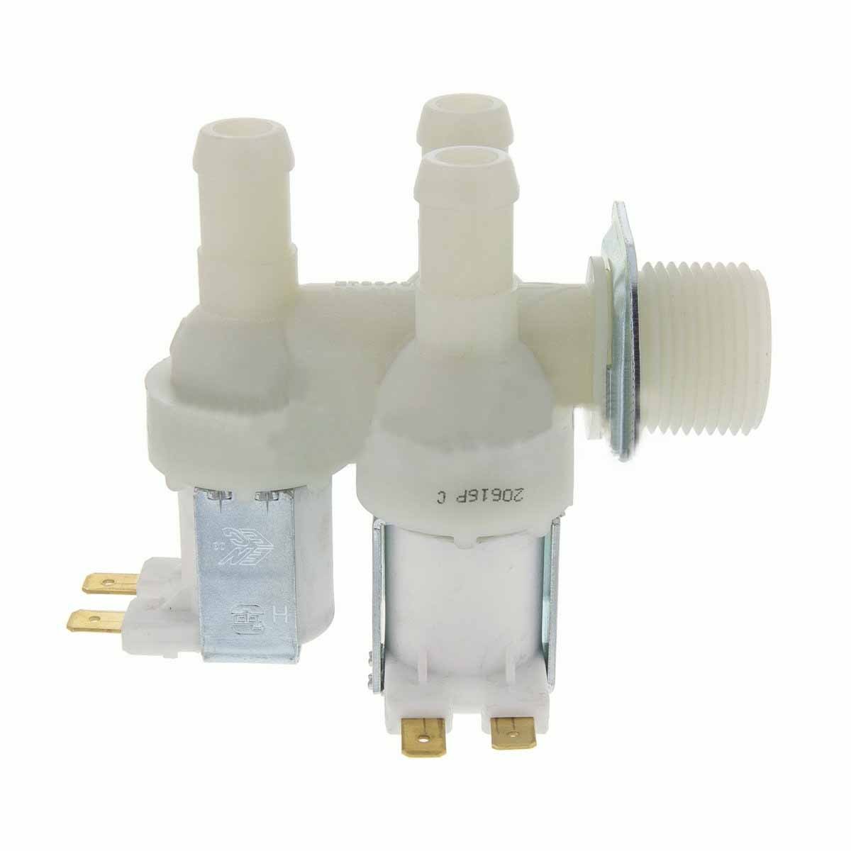 Electroválvula Lavadora Universal 3 Vías Salida 90°