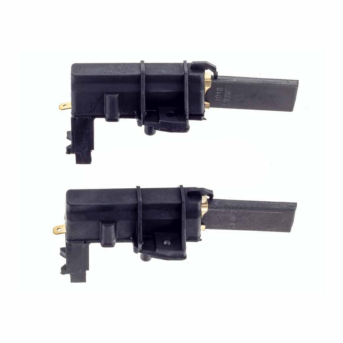 Kit de 2 Escobillas Motor Lavadora 50265479001 481236248004 ZANUSSI WHIRLPOL ARISTON