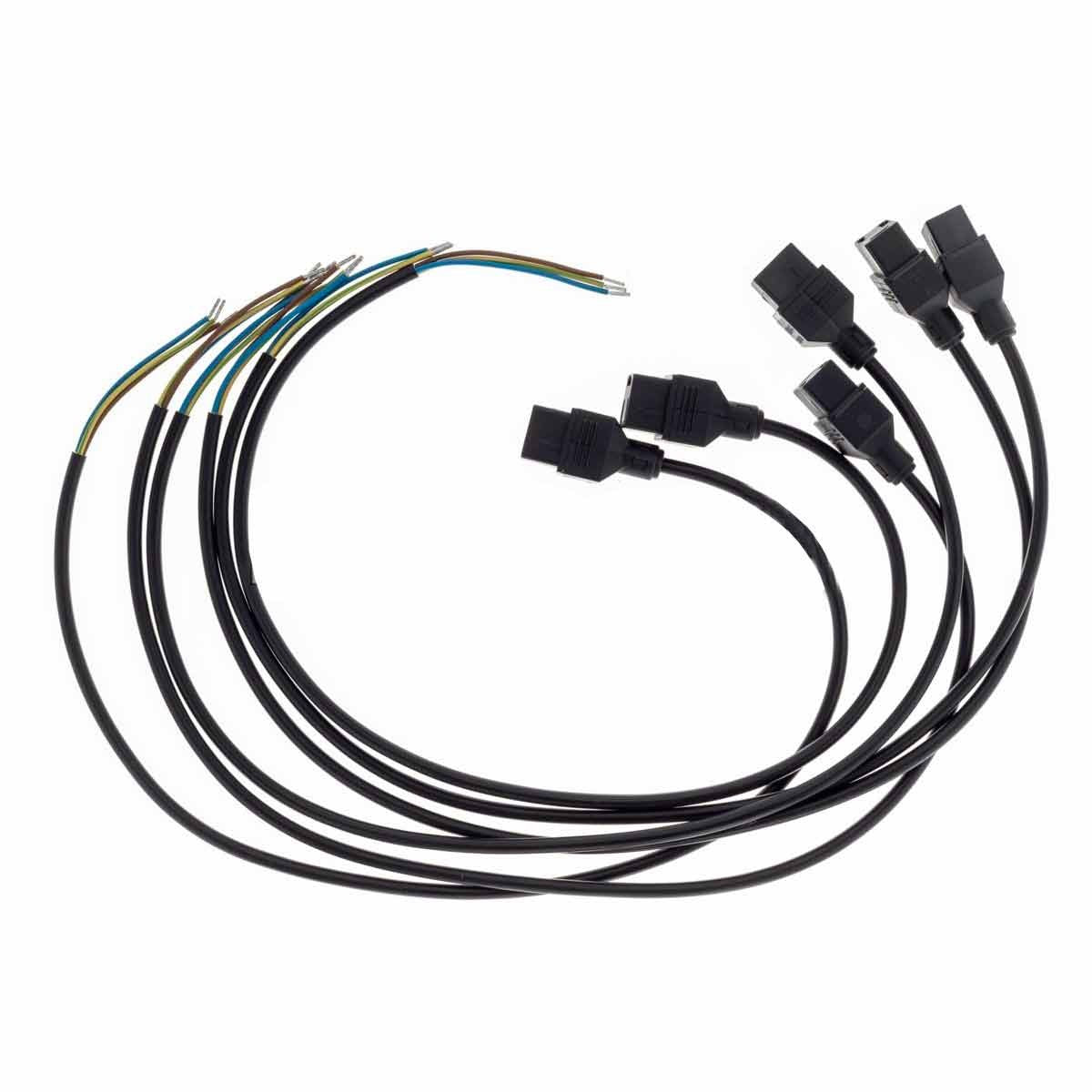 Conector AMP con cable 3 hilos de 400 mm