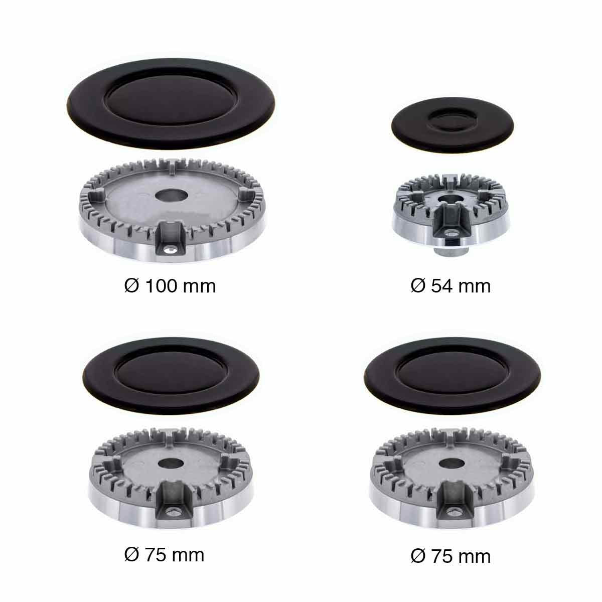 Conjunto 4 Quemadores Cocinas Gas Teka Balay Fagor (Multimarca)