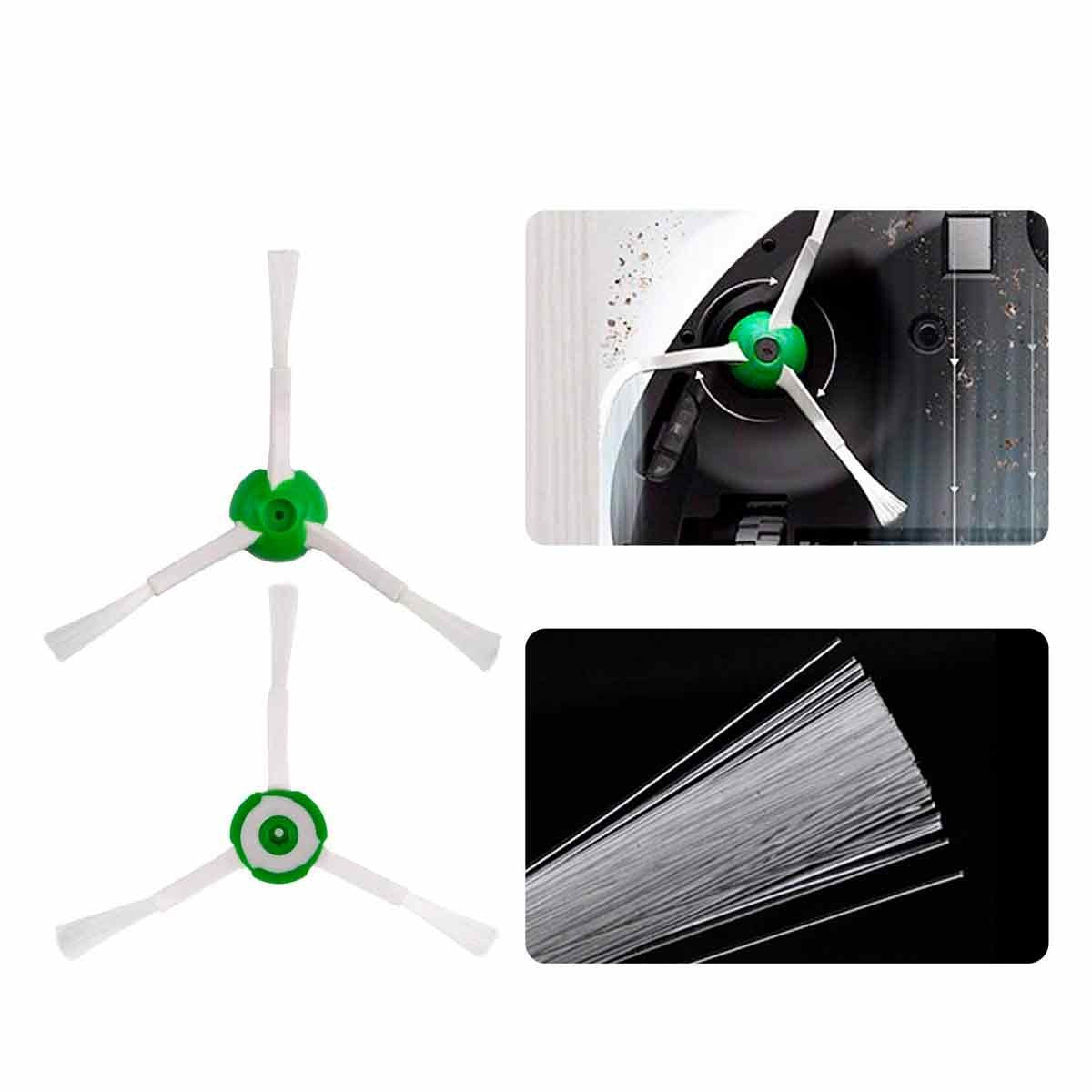 Pack Recambios ROOMBA SERIE E5 E6 i7 i7+ Filtros Cepillos Rodillos