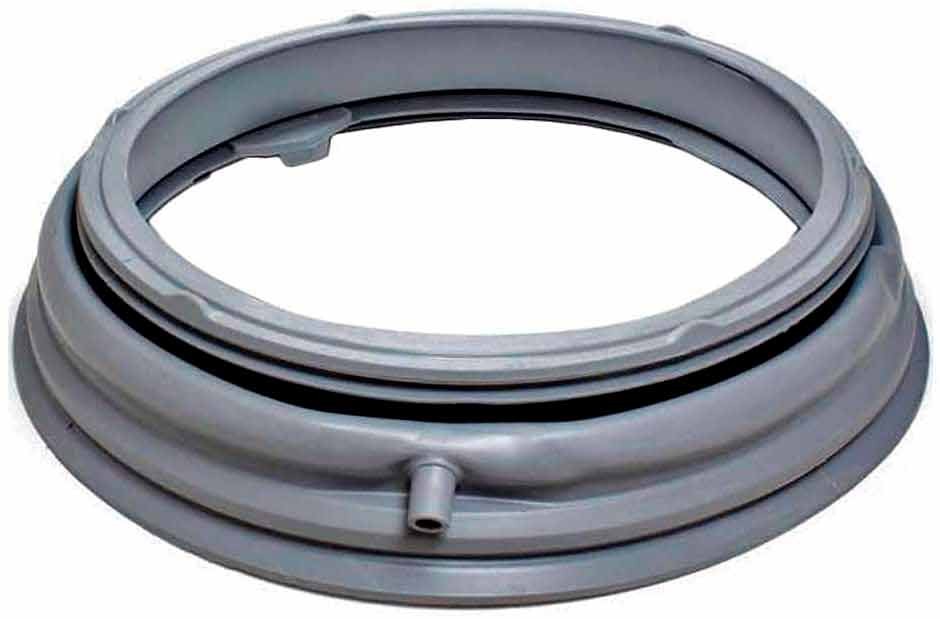 Goma de Escotilla para Lavadora LG con Desagüe |   Recambio Adaptable Modelos WD10480TP, WD12703MD, WD12801T y más  |  Referencias