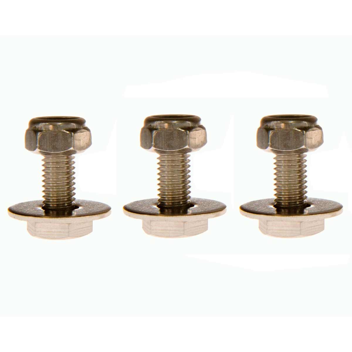 Tornillos Eje Lavadora Universal Inox (9 unidades)