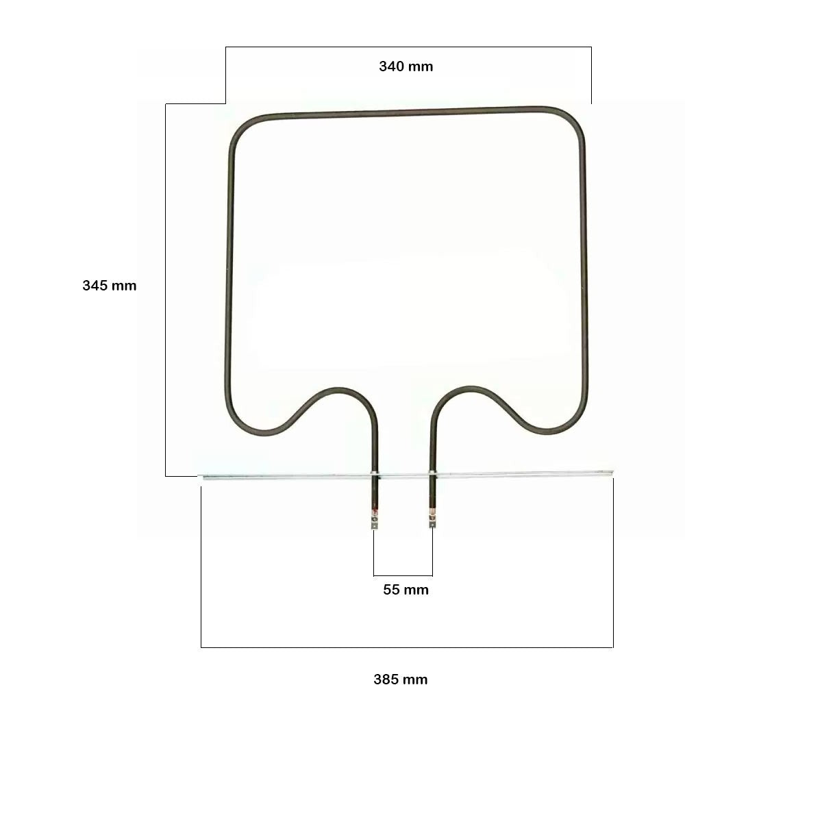 Resistencia Inferior Horno TEKA Hc 490me Hc 510me Hc 495me 1150w
