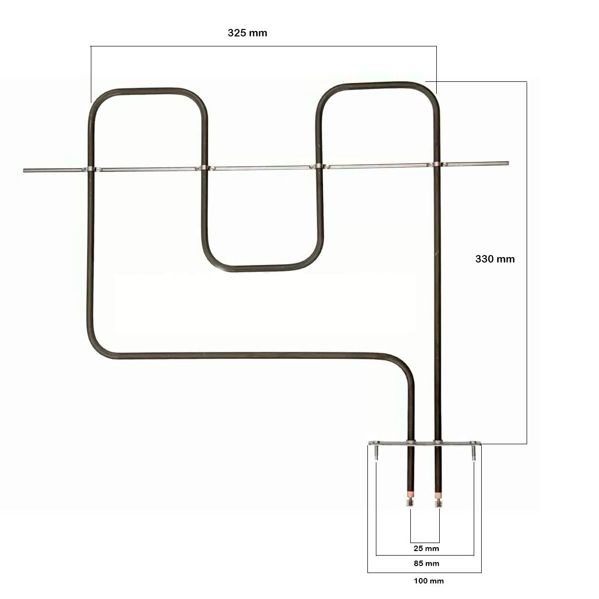 Resistencia Superior Horno TEKA Hc 510me Hc495me 1400w 83140302